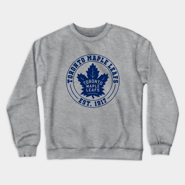 Toronto Maple Leafs Est. 1917 Crewneck Sweatshirt by Maskumambang